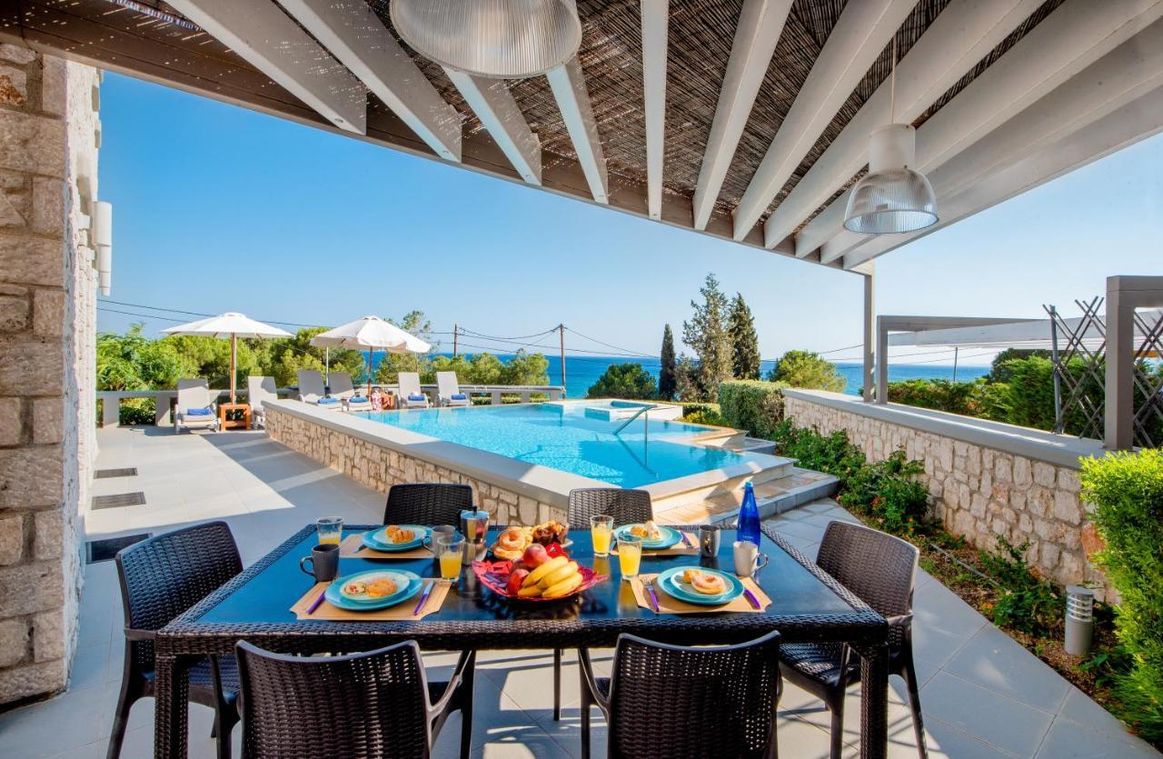 Villa Costamare - Enjoy Lazy Days On The Private Pool-Jacuzzi Pefki Exteriér fotografie