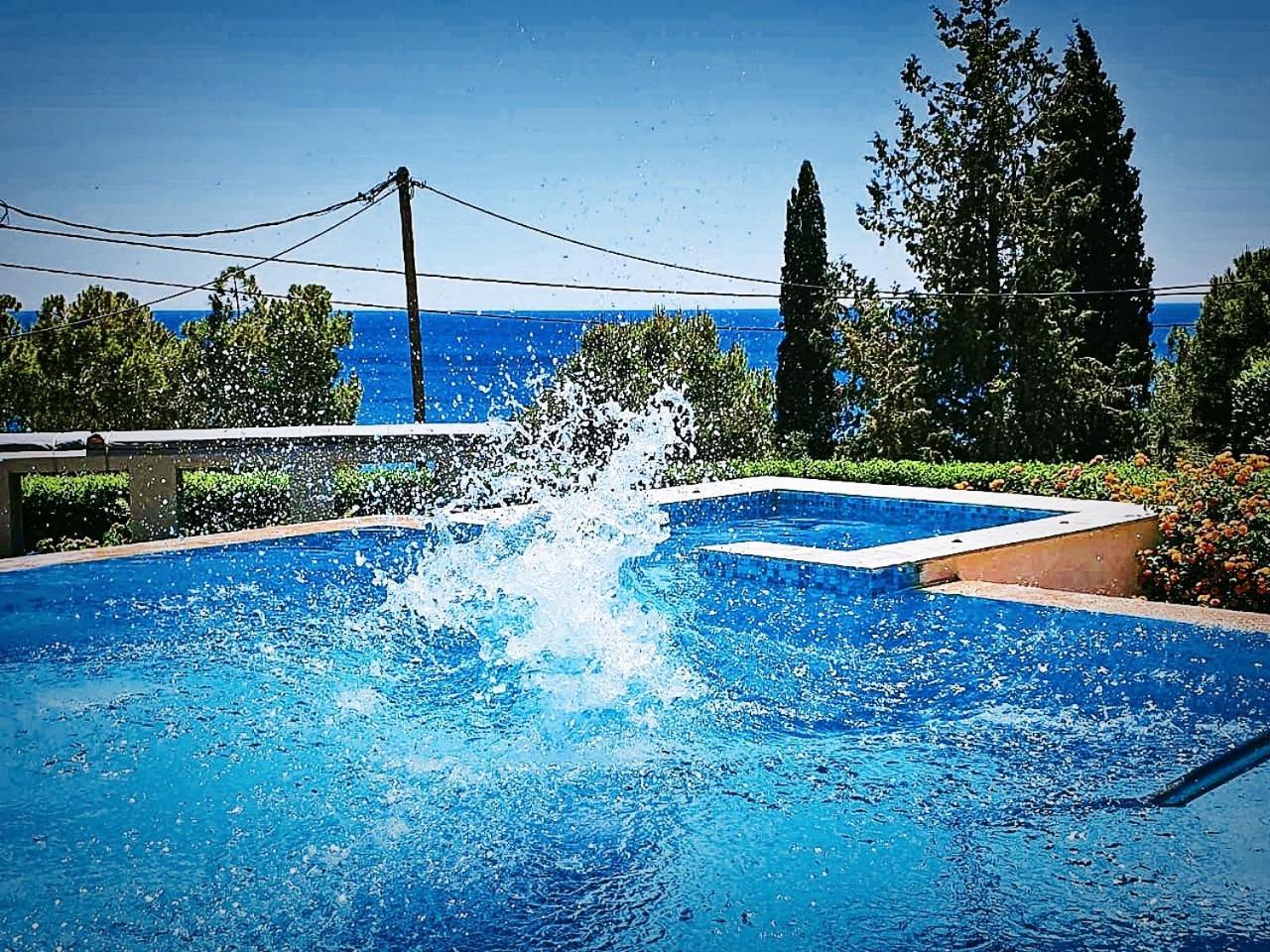 Villa Costamare - Enjoy Lazy Days On The Private Pool-Jacuzzi Pefki Exteriér fotografie